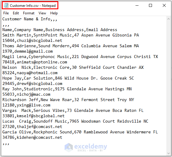 How to Import CSV into an Existing Sheet in Excel (5 Methods) ExcelDemy