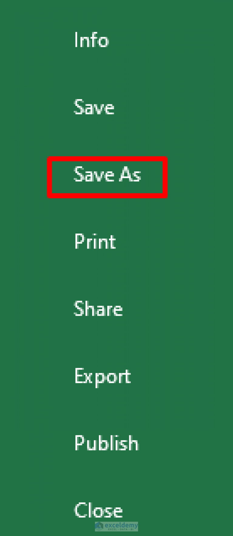 How to Convert Excel File to CSV Format (5 Easy Ways) ExcelDemy