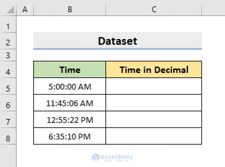 How to Convert Hours to Decimal in Excel (3 Easy Methods) ExcelDemy