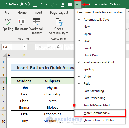 How to Protect Certain Cells in Excel (2 Suitable Ways) ExcelDemy