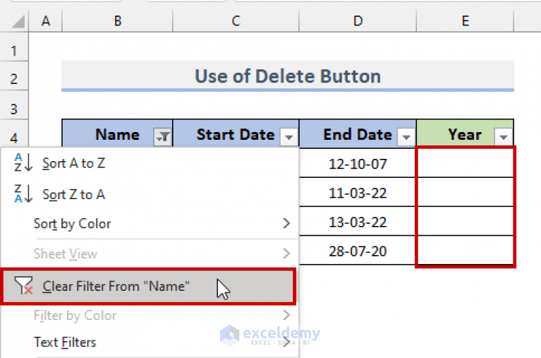 How to Remove Formula When Filtered in Excel (3 Ways) ExcelDemy
