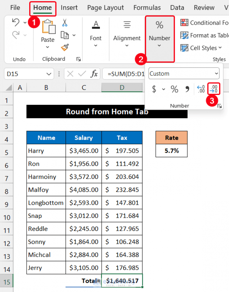 How to Roundup a Formula Result in Excel (4 Easy Methods) ExcelDemy