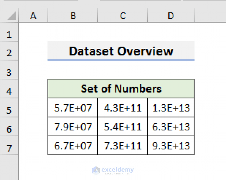 How to Stop Excel from Rounding Large Numbers (3 Easy Methods)