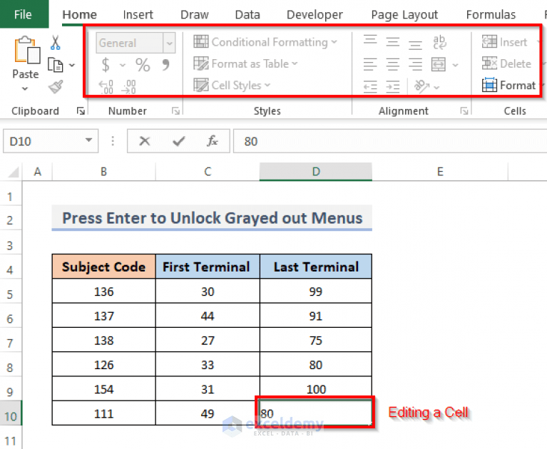 How to Unlock Grayed out Menus in Excel (5 Effective Ways) ExcelDemy