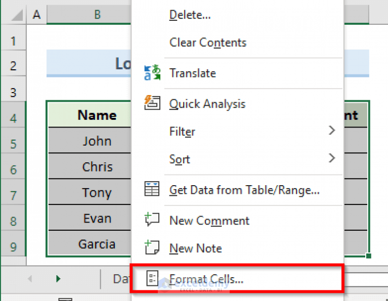 Lock a Cell after Data Entry Using Excel VBA with Message Box Notification Before Locking