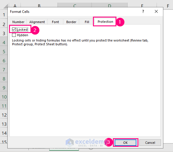 How to Protect Columns with Password in Excel 4 Methods ExcelDemy