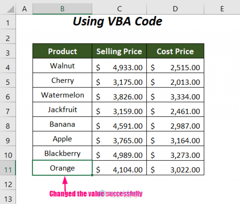Excel VBA How to Unprotect Excel Sheet without Password ExcelDemy