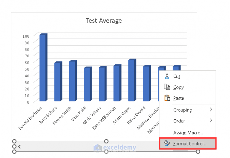 How to Add Scroll Bar in Excel Chart (Step by Step Guide) ExcelDemy
