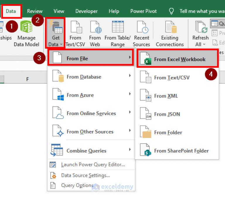 How to Get and Transform Data in Excel (4 Suitable Examples)