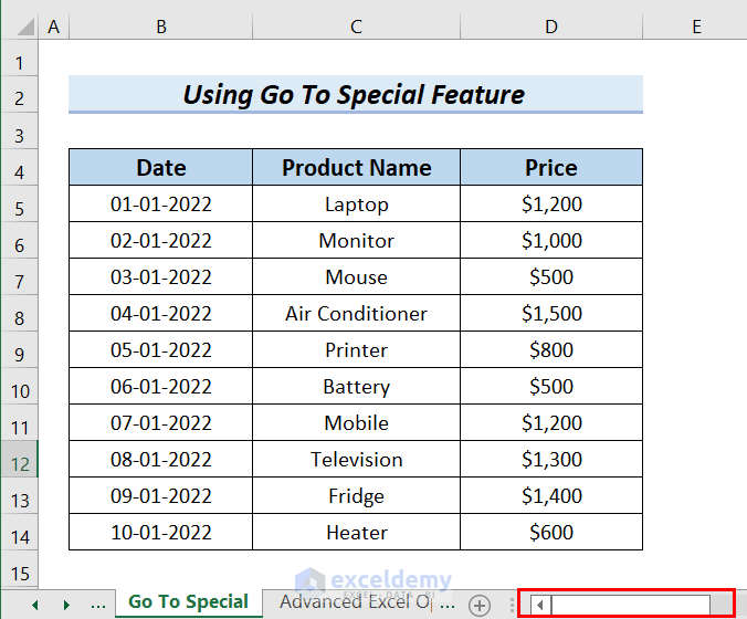 How to Adjust Scroll Bar in Excel (5 Effective Methods) ExcelDemy