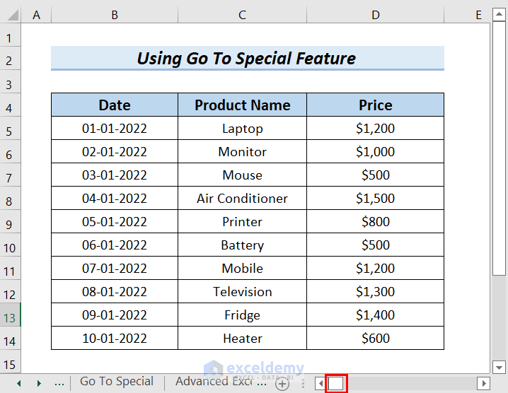 How to Adjust Scroll Bar in Excel (5 Effective Methods) ExcelDemy