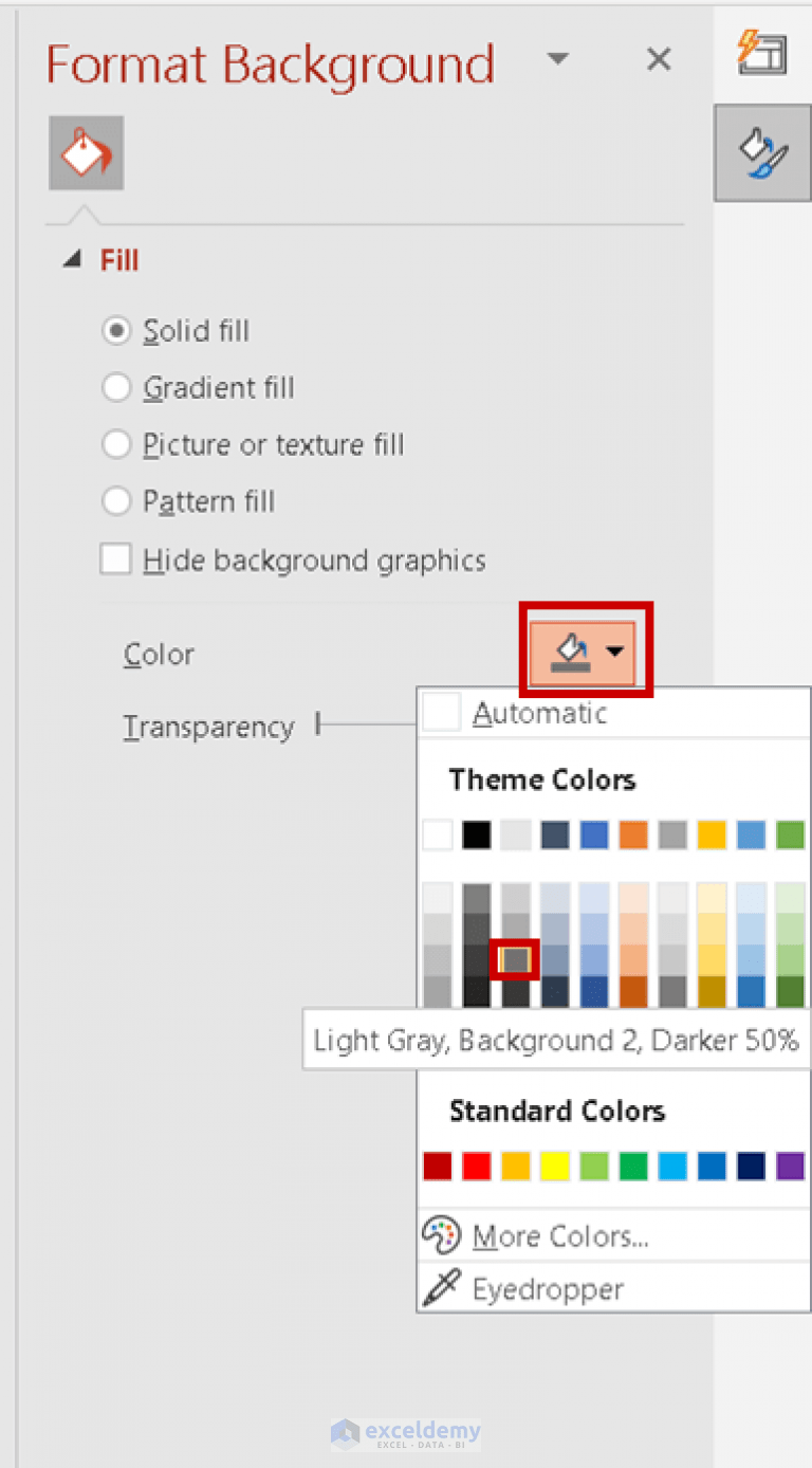 How to Change Background Color to Grey in Excel (Step by Step)