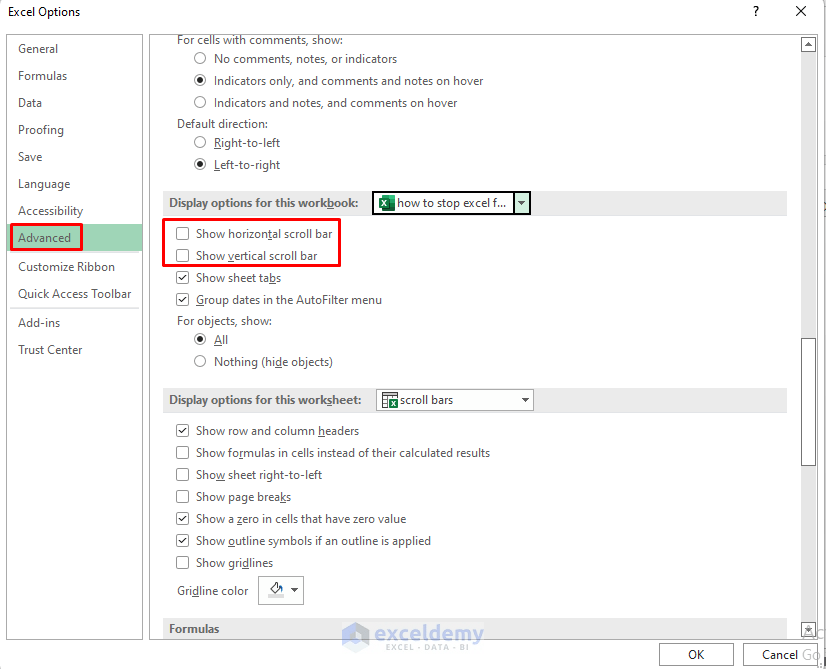 How to Stop Excel from Scrolling to Infinity (7 Effective Methods) (2023)