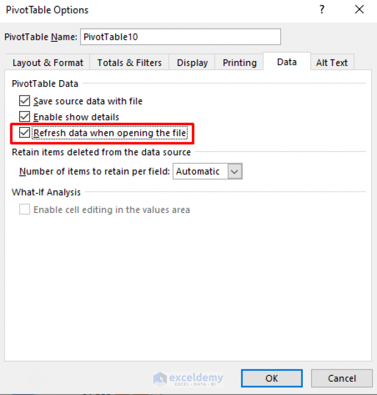 How to Auto Refresh Pivot Table without VBA in Excel (3 Smart Methods)