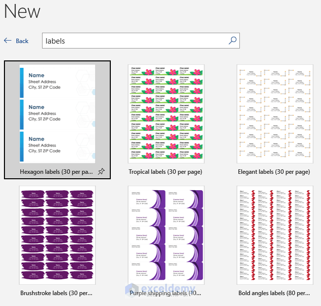 How to Create Labels in Word from Excel List (with Easy Steps)