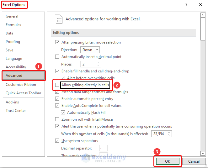 How to Edit Cell with Single Click in Excel (3 Easy Methods) ExcelDemy
