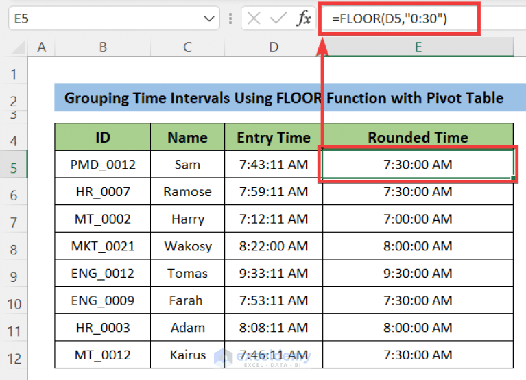 How to Group Time Intervals in Excel (3 Suitable Ways) ExcelDemy