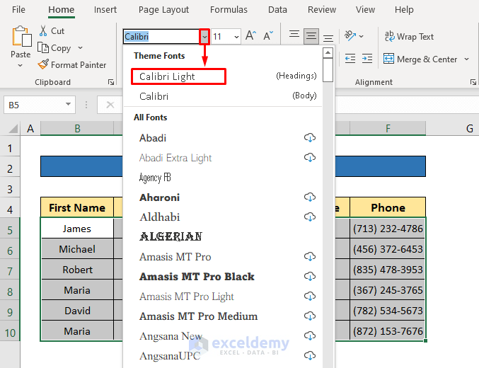 How to Make an Address Book in Excel An Ultimate Guide ExcelDemy