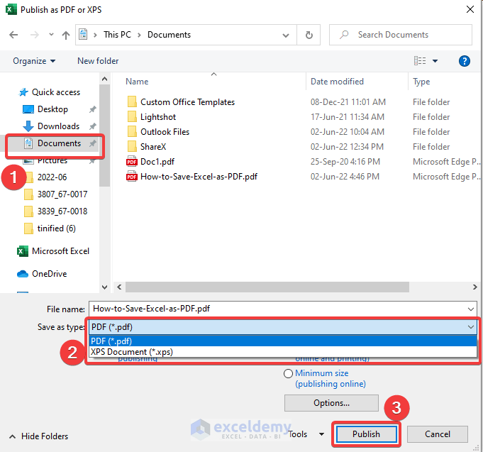 How to Save Excel as PDF (6 Useful Ways) ExcelDemy