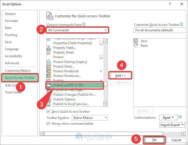 How to Save Excel as PDF (6 Useful Ways) ExcelDemy