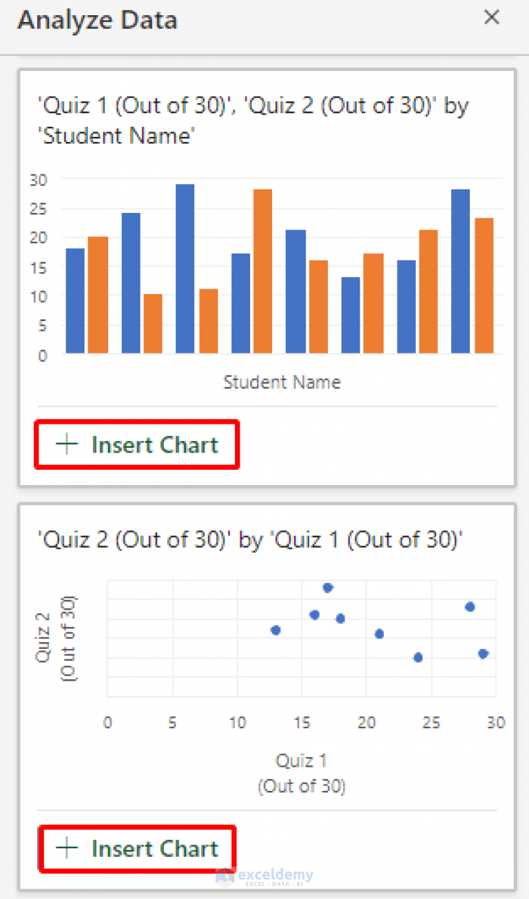 How to Use Analyze Data in Excel (5 Easy Methods) ExcelDemy