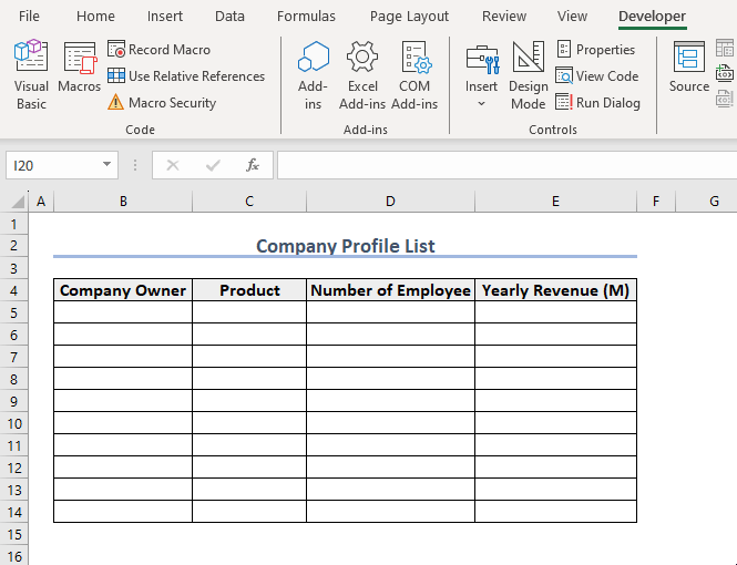 How to Insert Scroll Bar in Excel (2 Suitable Methods) ExcelDemy