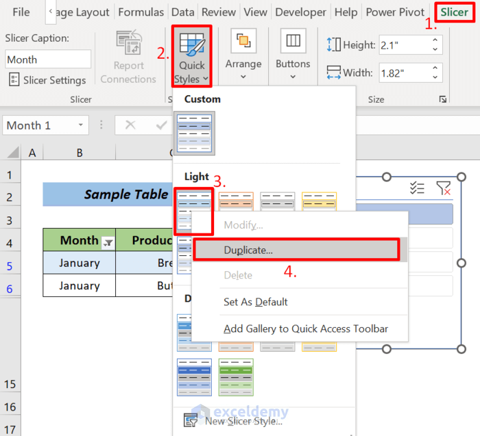 How to Resize a Slicer in Excel (With Quick Steps) ExcelDemy