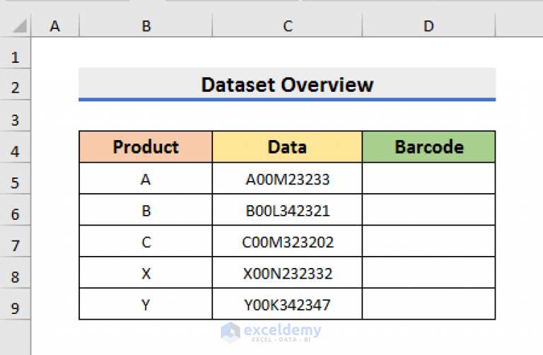 How to Generate Code 128 Barcode Font for Excel (With Easy Steps)