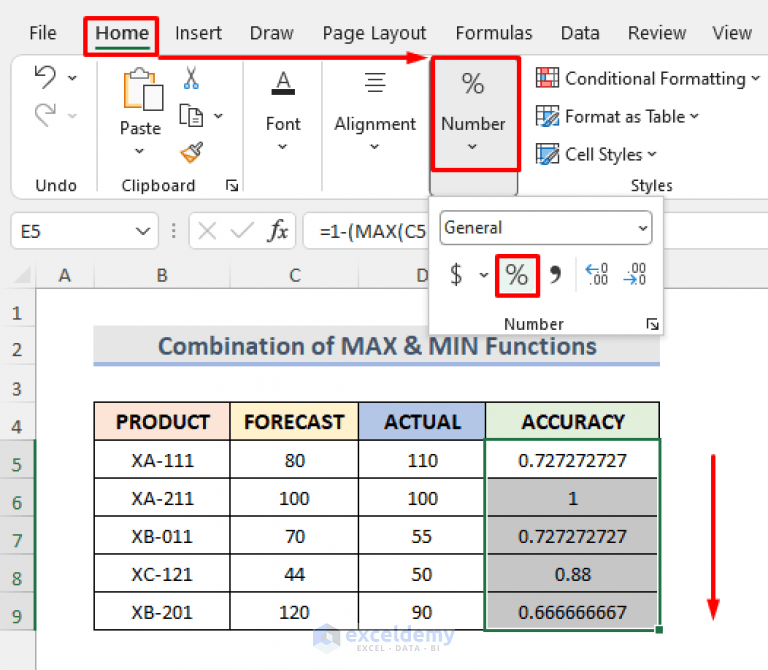 How to Calculate Accuracy and Precision in Excel ExcelDemy