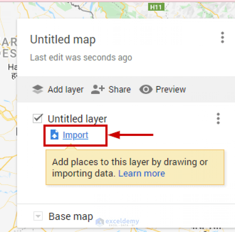 How to Create a Google Map with Excel Data (With Easy Steps)