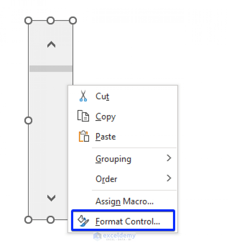 How to Create a Vertical Scroll Bar in Excel (Step by Step) ExcelDemy