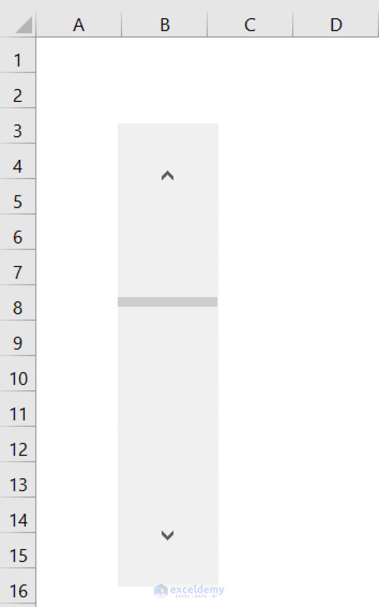 How to Create a Vertical Scroll Bar in Excel (Step by Step) ExcelDemy