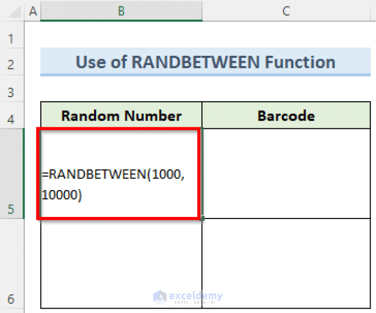 How to Create Barcode in Excel (3 Easy Methods) ExcelDemy