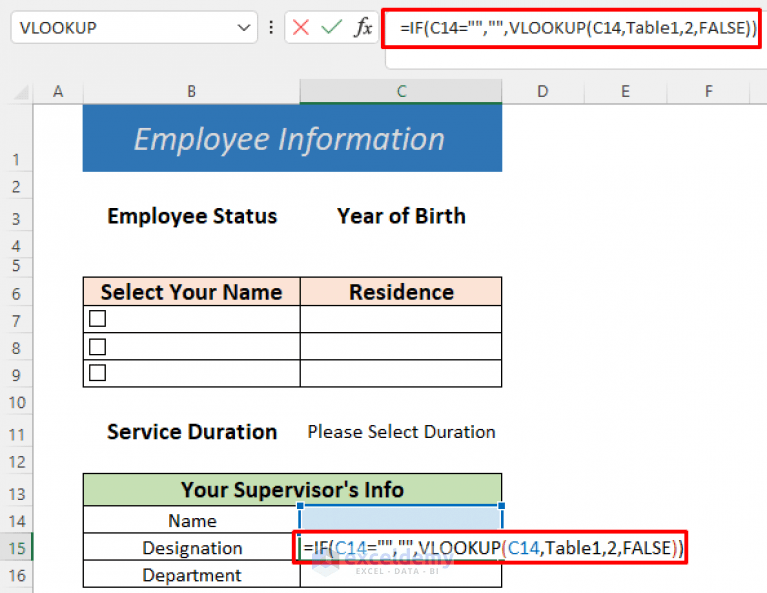How to Make a Fillable Form in Excel (5 Suitable Examples)