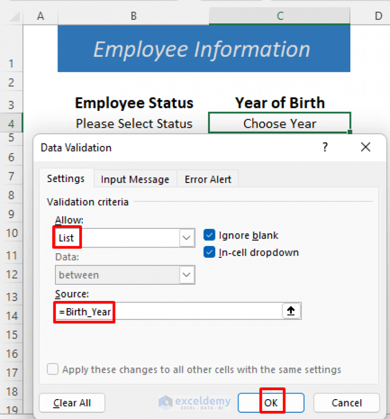 How to Make a Fillable Form in Excel (5 Suitable Examples)
