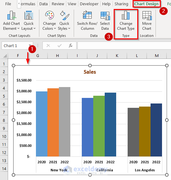 How to Make a Grouped Bar Chart in Excel (With Easy Steps)