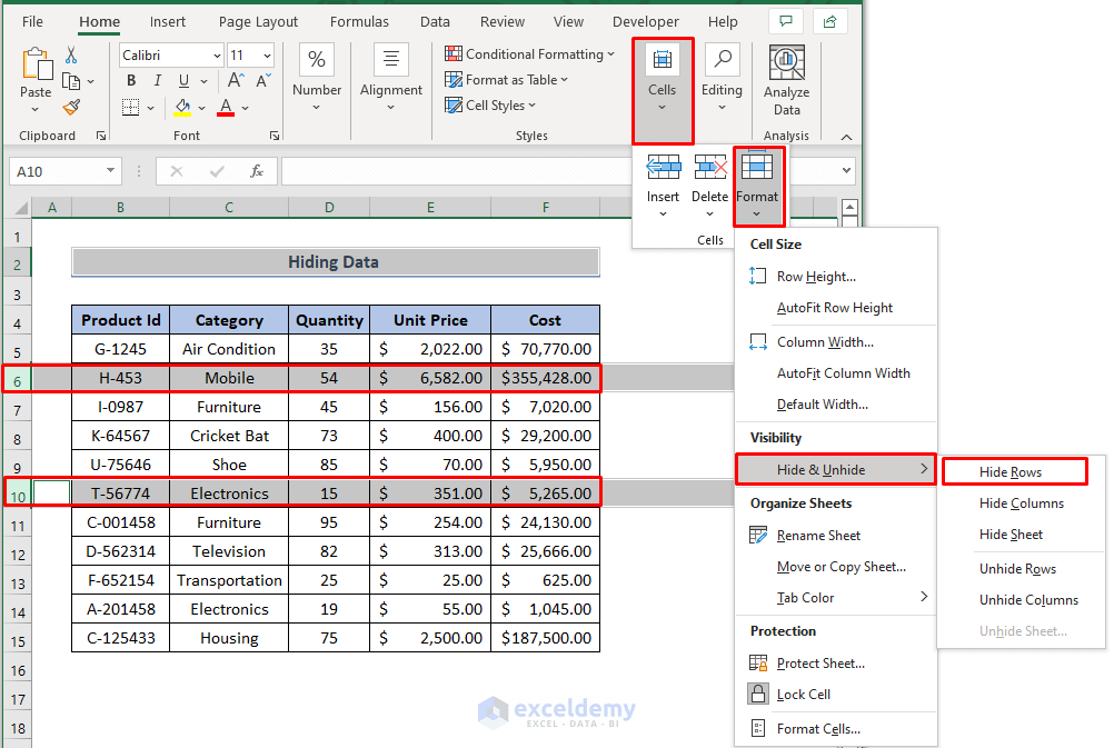 How to Organize Data for Analysis in Excel (5 Useful Methods)