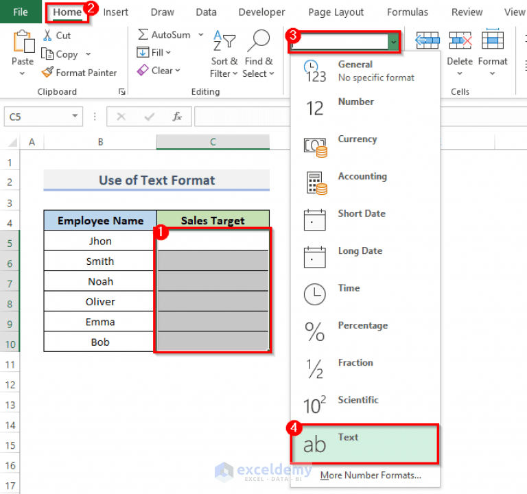 How to Put Sign in Excel Without Formula (5 Ways) ExcelDemy