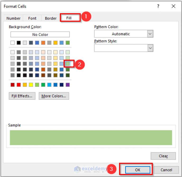 How to Alternate Row Colors in Excel Without Table (5 Methods)