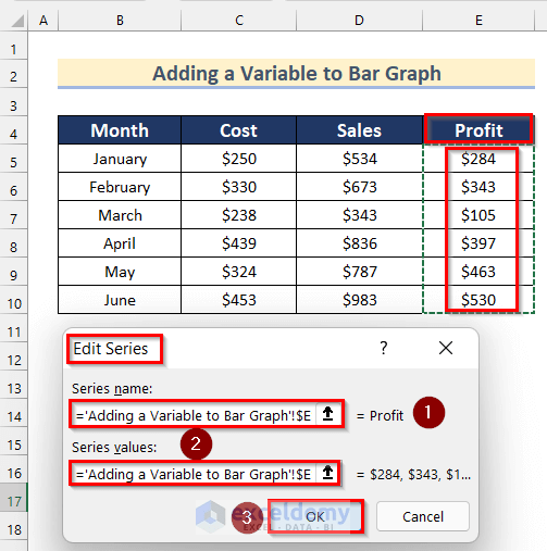 How to Make a Bar Graph in Excel with 3 Variables (3 Easy Ways)