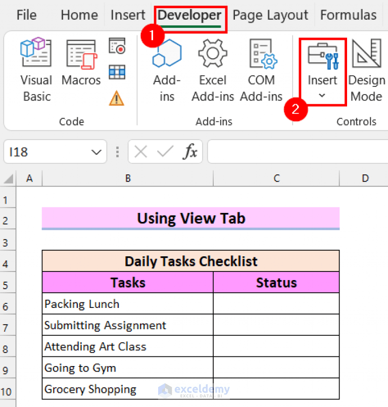 How to Resize Checkbox in Excel (3 Easy Ways) ExcelDemy