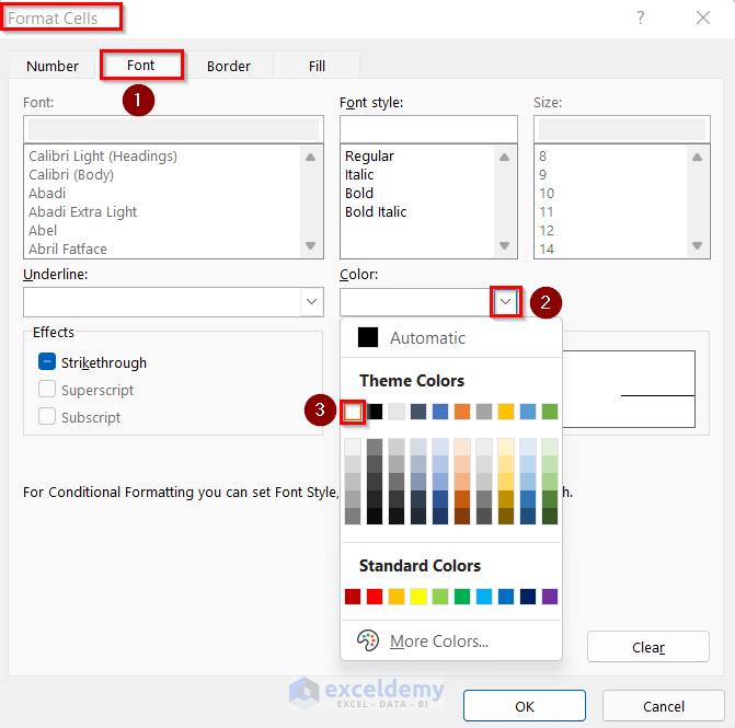 Excel Hide Columns Based on Cell Value without Macro