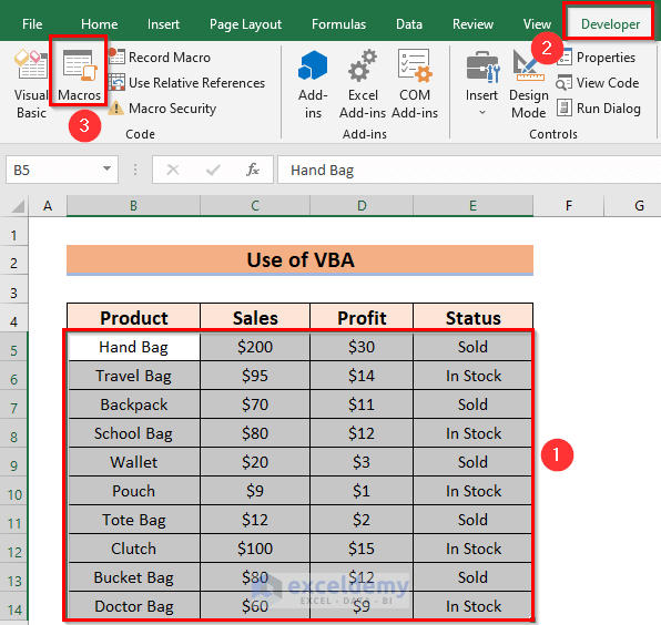 How to Alternate Row Colors in Excel Without a Table (5 Methods)