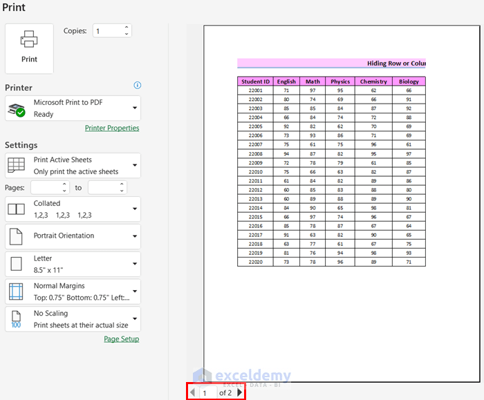 How to Fit an Excel Sheet in One PDF Page 8 Simple Methods
