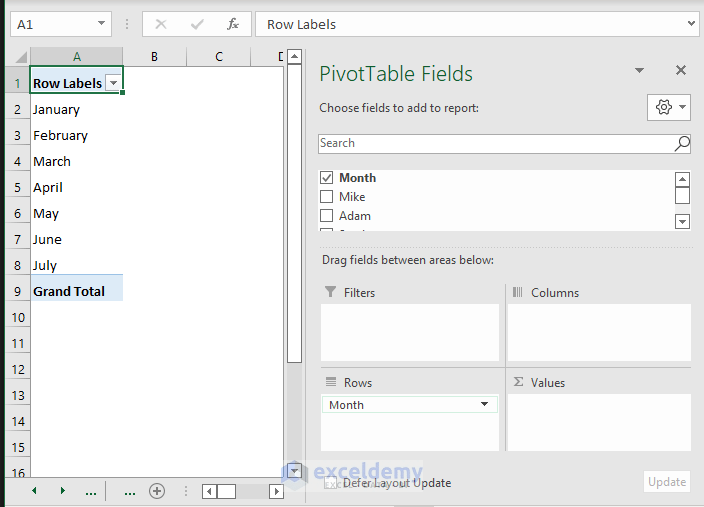 How to Add Data to an Existing Chart in Excel (5 Easy Ways)