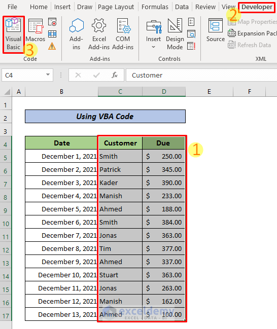 How to Consolidate Rows and Sum Data in Excel?