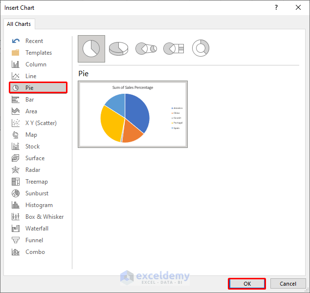 Excel Pie Chart Not Grouping Data with Easy Fix 3 Methods