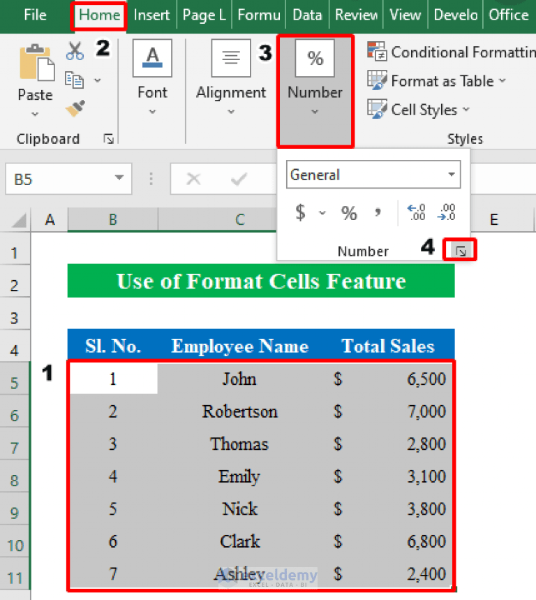 How to Add Gridlines for Specific Cells in Excel (3 Methods)