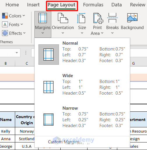 How to Adjust Page Size for Printing in Excel (6 Quick Tricks)