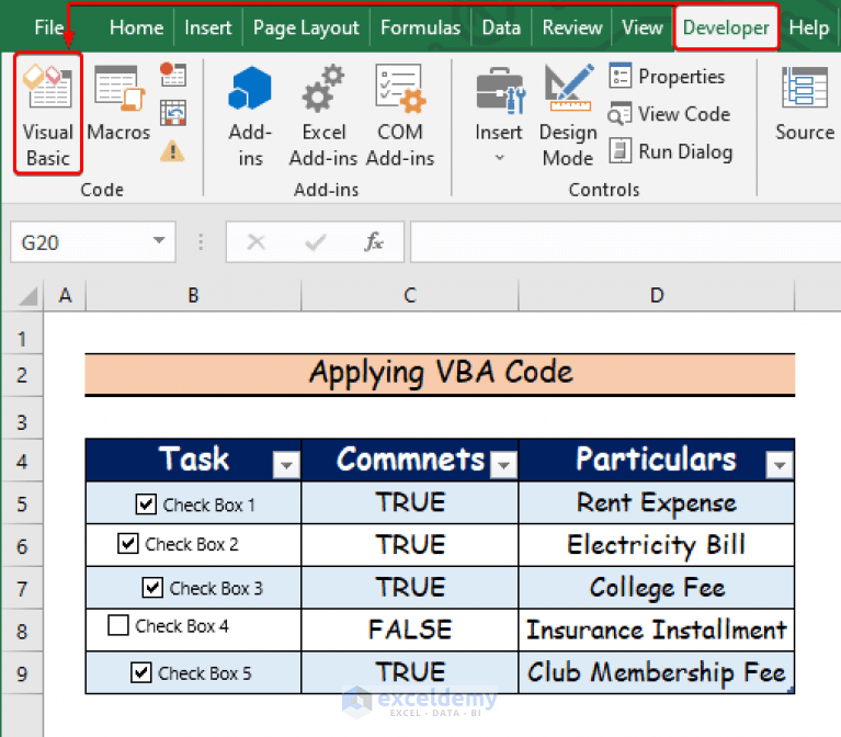 How to Align Checkboxes in Excel (2 Easy Ways) ExcelDemy